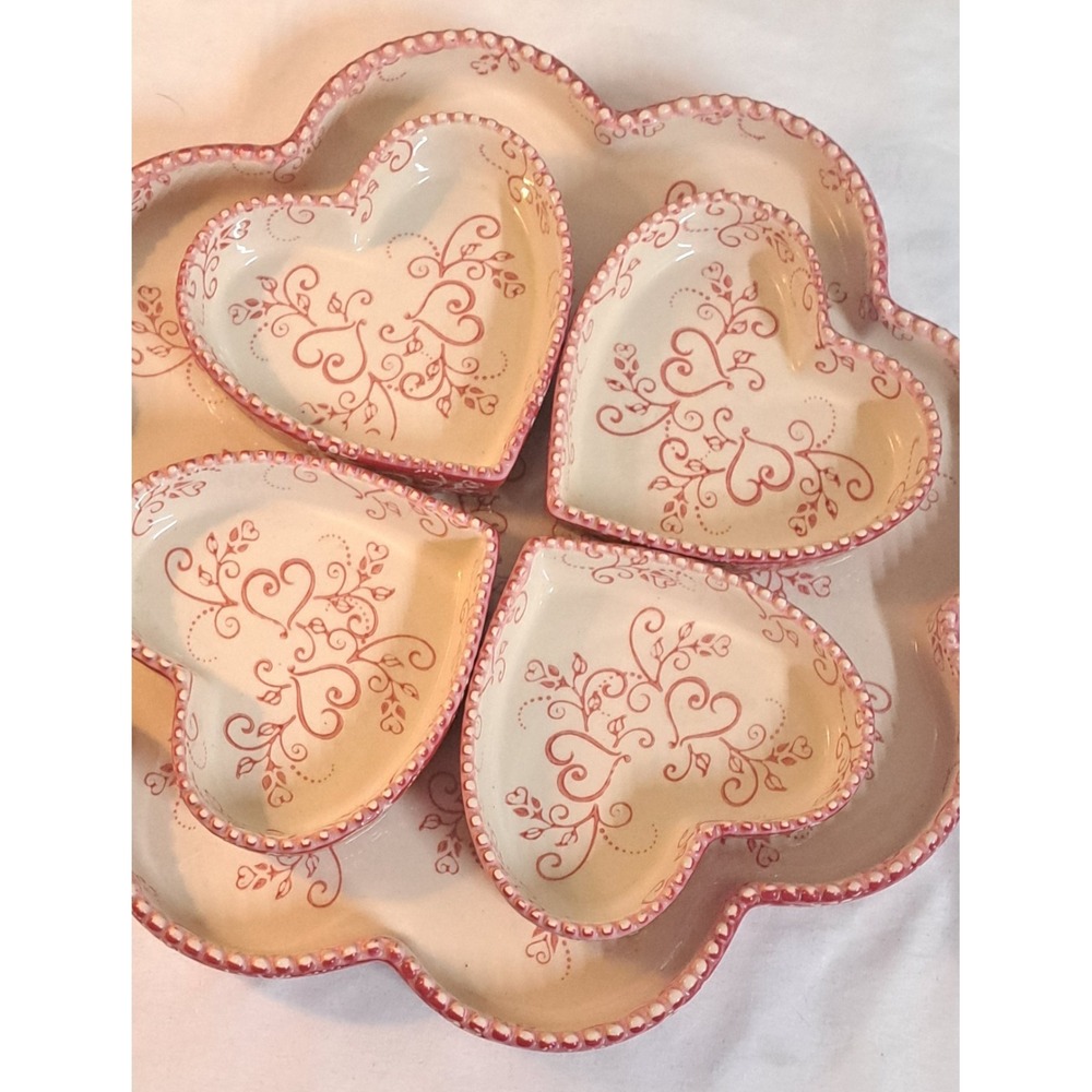 Temp-tations by Tara Floral Lace Romance 5-Piece Baker & Ramekin Set - Picture 5 of 11
